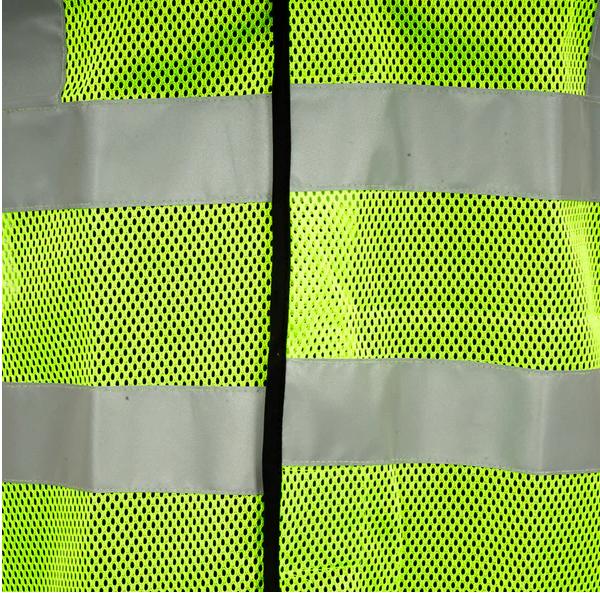 Mallcom Polyester Safety Jackets XL PROCLO 61 High Visibility Green_2
