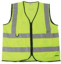 Mallcom Polyester Safety Jackets XXL PROCLO 71 High Visibility Green_0