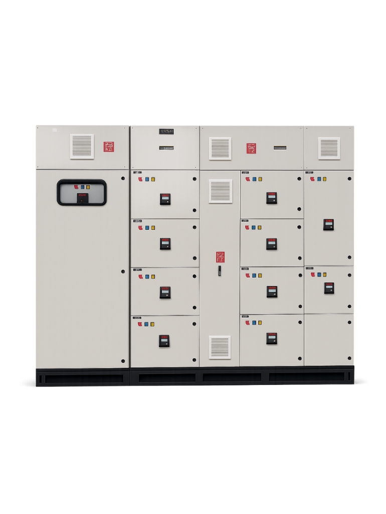 ABB Stainless Steel Three Phase Power Control Panel 3200 A White_1