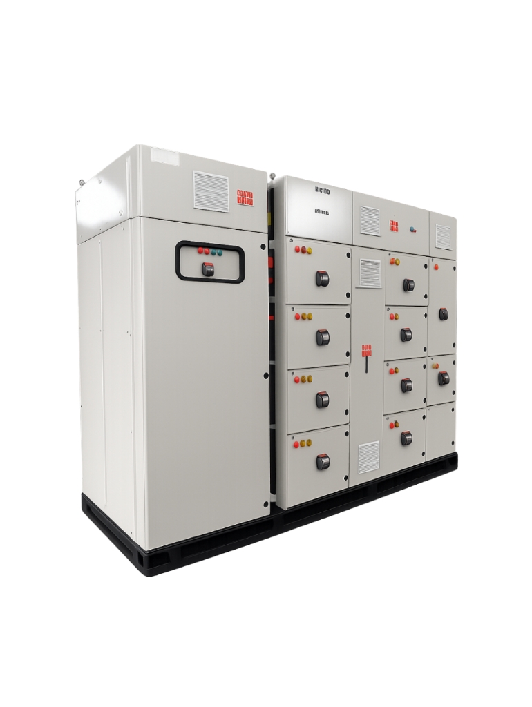 ABB Stainless Steel Three Phase Power Control Panel 3200 A White_2