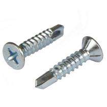 TVS Phillips CSK Head Self Drilling Screw Mild Steel Zinc Plated_0
