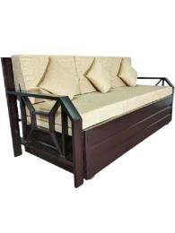 Madni Wrought Iron 3 Seater Sofa Set_0
