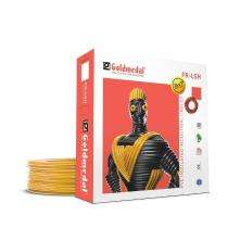 Goldmedal 2.5 sqmm FR LSH Electric Wire Yellow 90 m_0