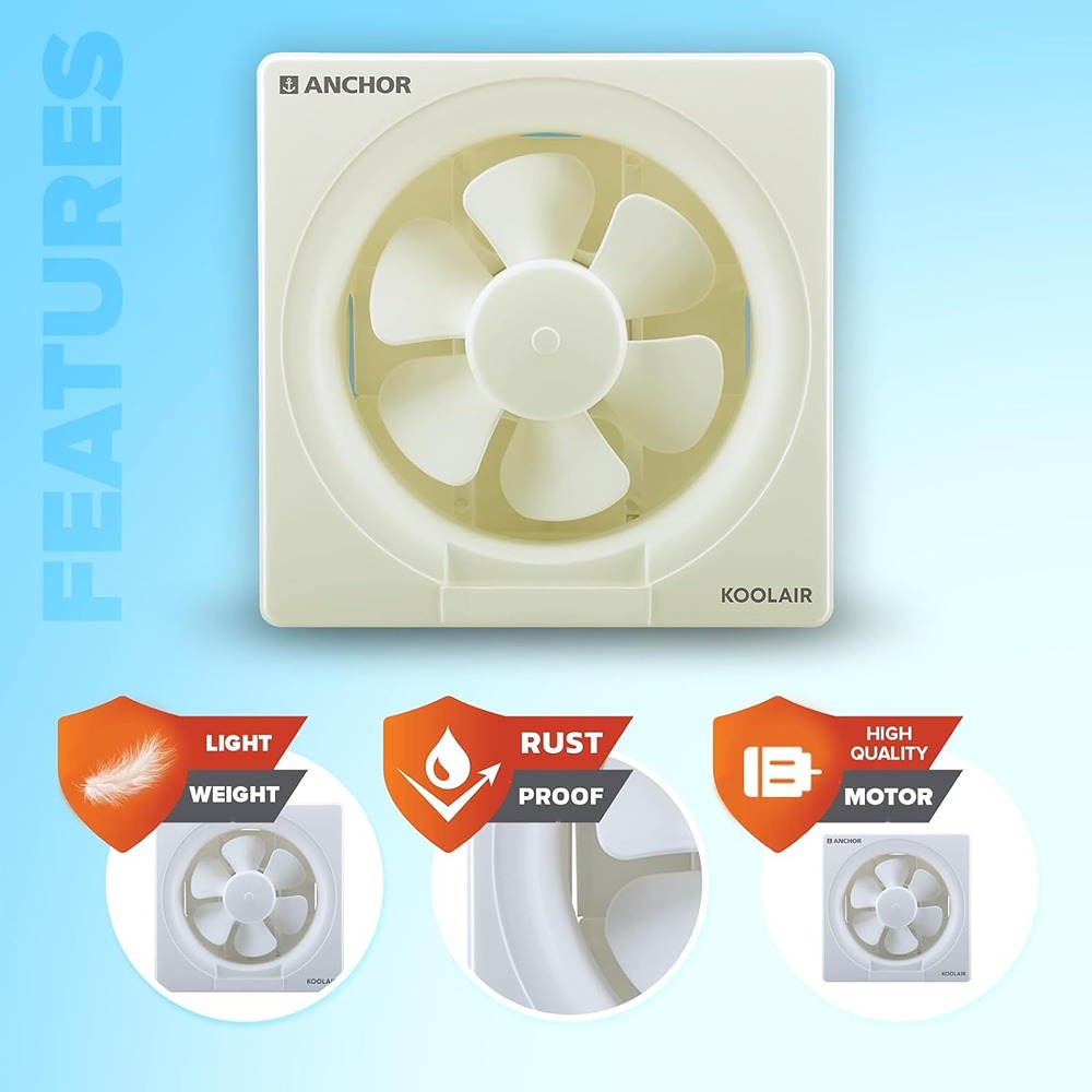 ANCHOR Koolair 150 mm 6 Blades 35 W Exhaust Fans_1
