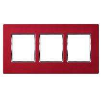Cervo C50C 6 M Red Modular Switch Plate Cover_0