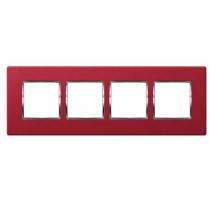 Cervo C52C 8 M Red Modular Switch Plate Cover_0