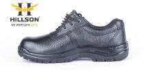 Hillson Jaguar Buff Leather Steel Toe Safety Shoes Black_0
