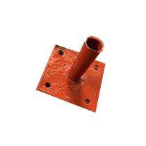 ACI 525 mm Adjustable Base Plate CI01 Mild Steel Painted 36 mm 150 x 150 mm_0