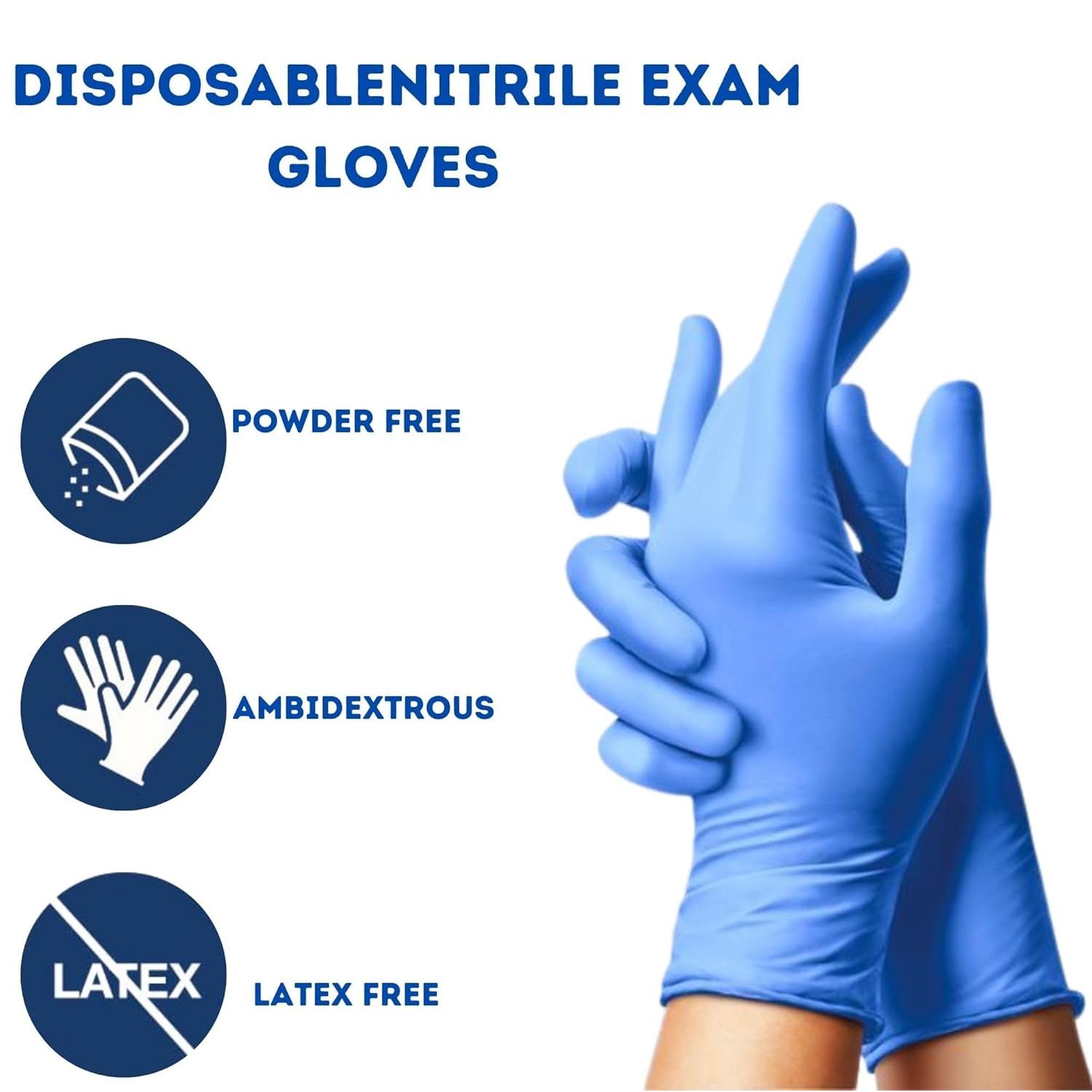 C-Cure Nitrile Powder Free Hand Glove S Hospital_1