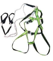 VOLMAN Polyester Full Body Harness Scafolding Hooks Safety Harness Large_0