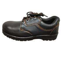 Vin Cooper Atom Genuine Leather Steel Toe Safety Shoes Black_0