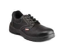 Everest EVE 104 SD Buffalo Leather Steel Toe Safety Shoes Black_0