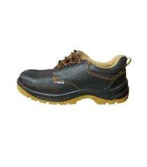 Tungsten 900 Desert PU Leather Steel Toe Safety Shoes Black_0