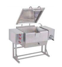 GK Tilting Braising Pan 3 Burners Commercial Gas Stove Stainless Steel 304 Silver_0