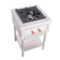 GK Commercial 1 Burner Commercial Gas Stove Stainless Steel 304 Silver_0