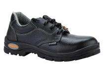GALISTA BOOSTER Genuine Full Grain Leather Steel Toe Safety Shoes Black_0