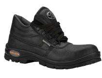 GALISTA ROCKSTRONG Genuine Leather Steel Toe Safety Shoes Black_0