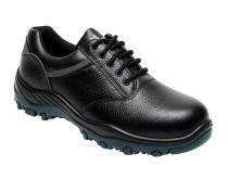 BOSCO DYNAMIC-02 Grain Buff Leather Steel Toe Safety Shoes Black_0