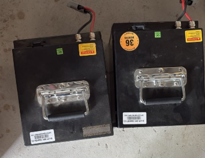 3000 mAh 60 V Lithium Ion Batteries_1