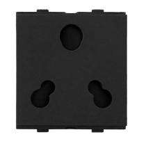 Cervo 6 A Black Multi Plug Electrical Sockets_0