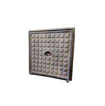 K G Chamber Manhole Cover Galvanized Iron Galvanized 600 x 600 mm_0