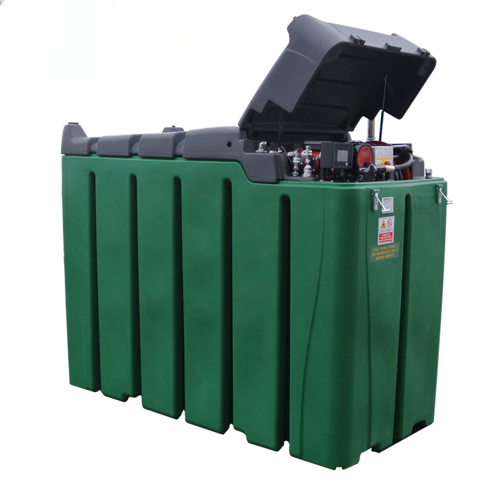 GPH Fuel Storage Tanks HDPE 4000 L Double Wall Horizontal 1800 mm_0