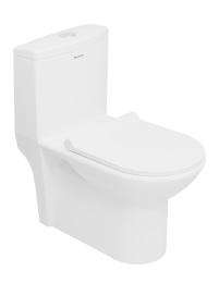 Parryware EWC with Seat Cover and Flush Gamma Floor_0