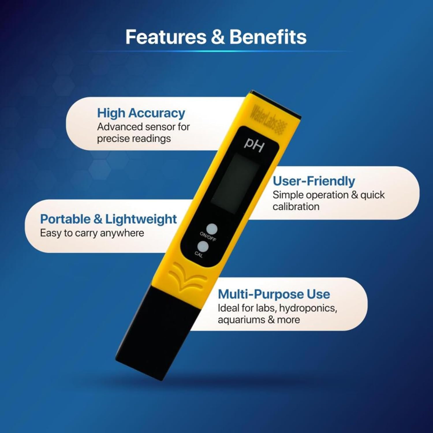 WaterLabs PH-2 Meter pH Meter 0.00 - 14.00 pH_1