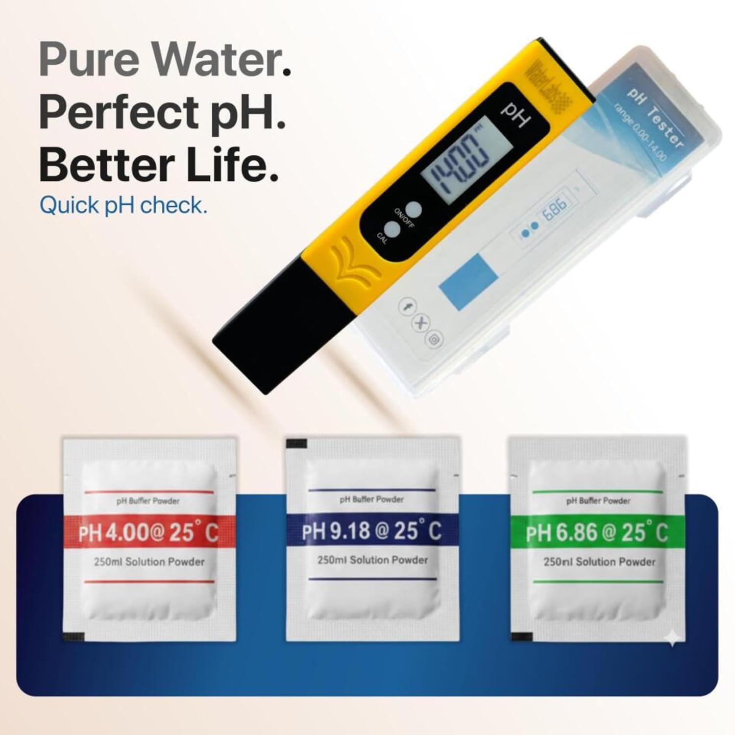 WaterLabs PH-2 Meter pH Meter 0.00 - 14.00 pH_4