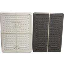 JSK Chamber Manhole Cover FRP Plain 600 x 600 mm_0