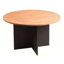 Meeting Office Tables Brown and Black Wooden_0
