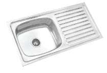 YB Sinko Stainless Steel Kitchen Sink Single Bowl Streamline Small 410 x 355 x 190 mm_0