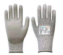 Glovetech Cut Resistant Level B HPPE Safety Gloves PU 002 M_0