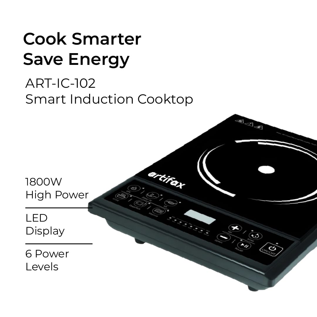 Artifax ART-IC-102 1800 W Induction Cooktop_1