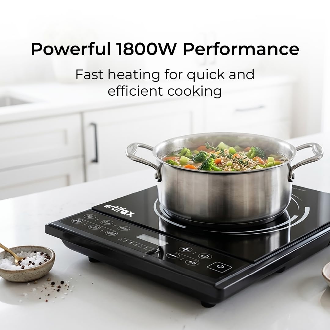 Artifax ART-IC-102 1800 W Induction Cooktop_2
