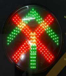 Over Head Lane Signal Signages 480 x 480 mm Mild Steel_0