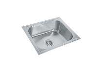 Parryware Stainless Steel Kitchen Sink Single Bowl ECO 458 x 407 x 204 mm_0