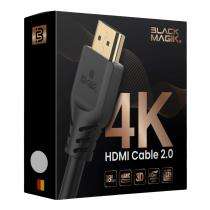 BLACK MAGIK Male to Male PVC 6.5 mm 60 Hz HDMI CABLE 1 m Multimedia_0