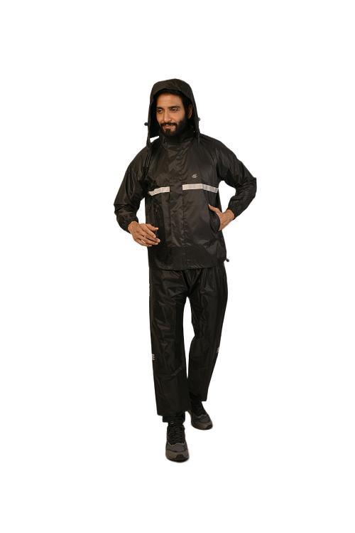 Duckback Polyester Raincoats DB-927-BLACK-L L_1