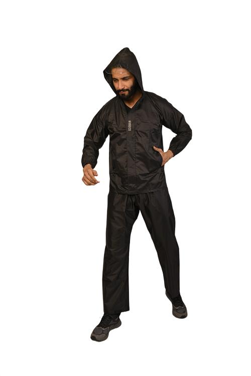 Duckback Polyester Raincoats DB-WONDER-BLACK-M M_1