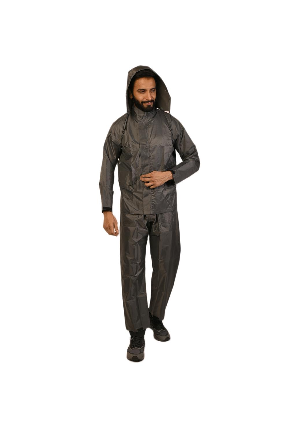 Duckback Polyester Raincoats DB-667-GREY-3XL XXXL_1