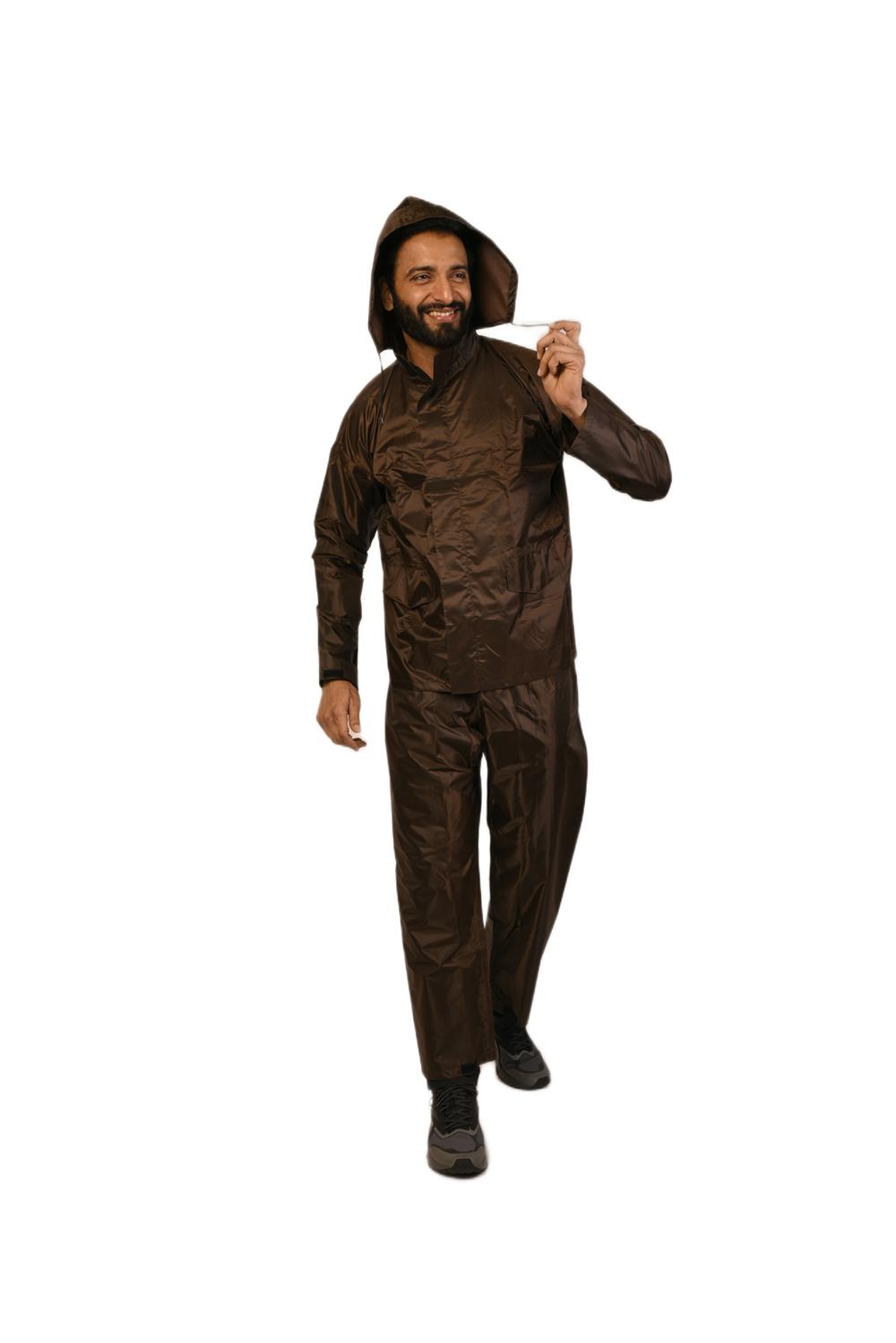 Duckback Polyester Raincoats DB-667-MAROON-S S_1