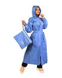 Duckback Polyester Raincoats DB-SIGNORA-SKYBLUE-M M_0