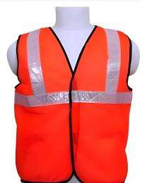 3M Polyester Safety Jackets L Reflective Orange_0
