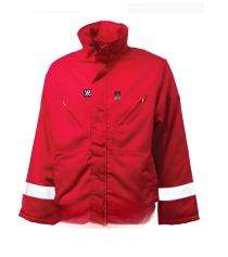 Kavel Polyester Safety Jackets L Heat Resistant Red_0