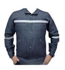 Kavel Polycotton Safety Jackets L Reflective Blue_0