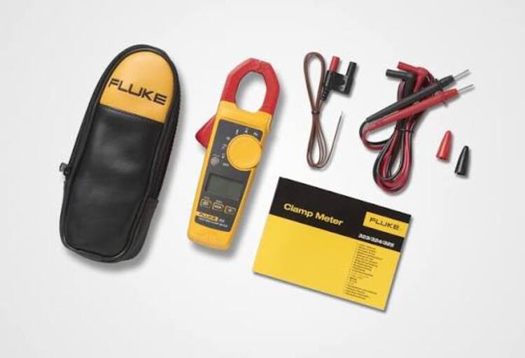 FLUKE 325 40 to 400 A 600 V AC DC Clamp Meter_1