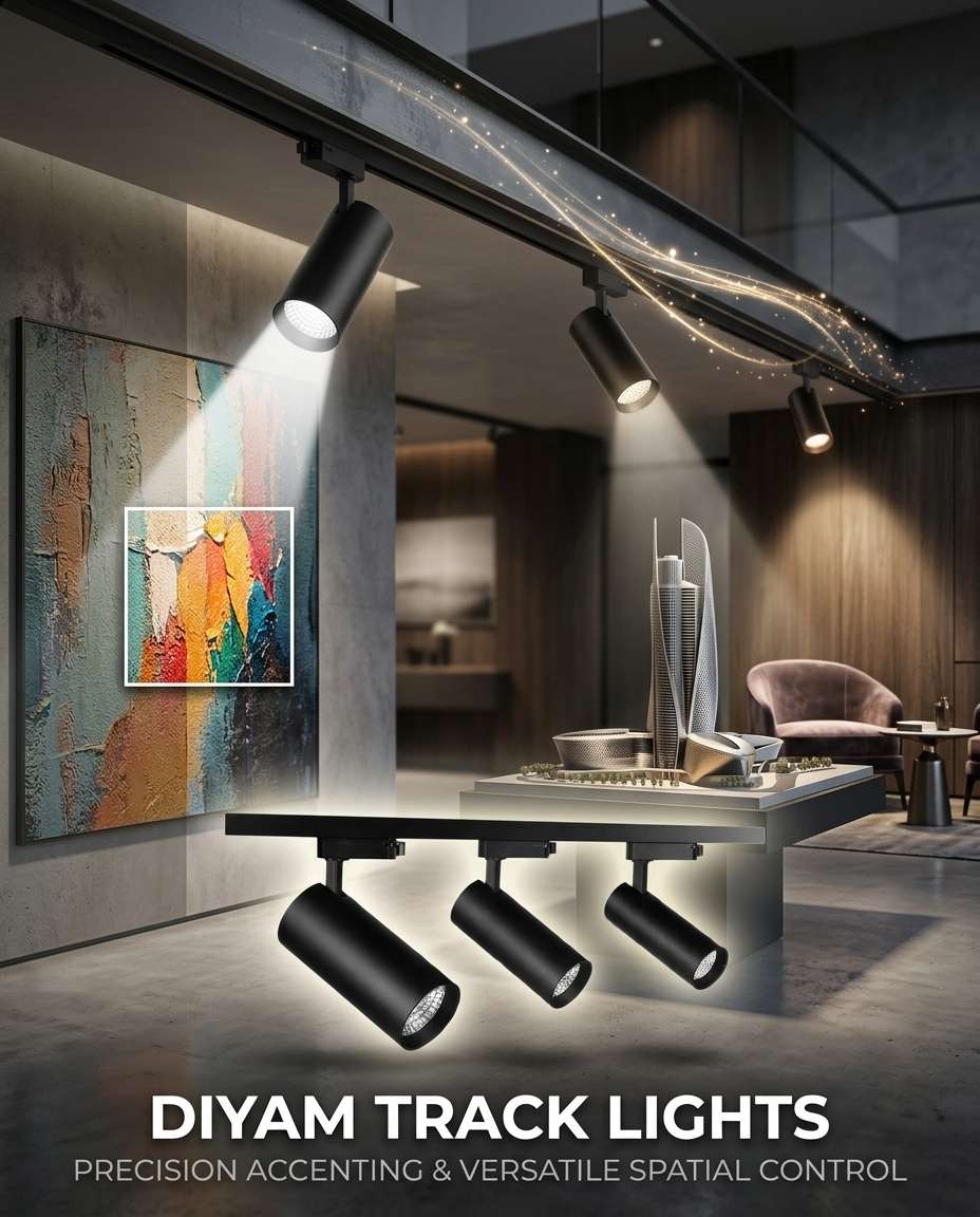 Diyam 150 30 W LED Track Light 2300 lm Neutral White_2
