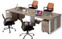 Workstation Office Tables Brown Wooden_0