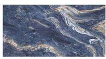 H&R Johnson Marbonite 600 x 600 mm Thom Blue High Gloss Vitrified Tile_0